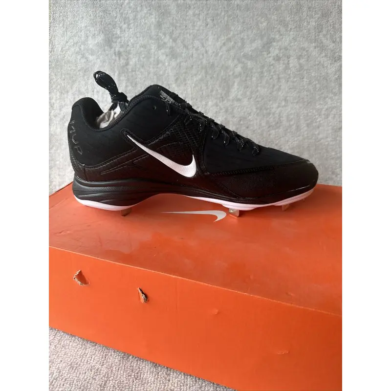 New Nike Air MVP Pro Metal II Baseball Cleats 684685-010 Black 14