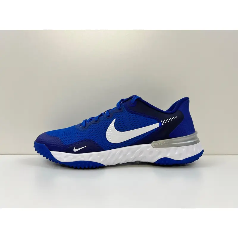Nike Alpha Huarache Elite 3 Turf Baseball Shoes Blue White Mens 11.5 CK0748-401