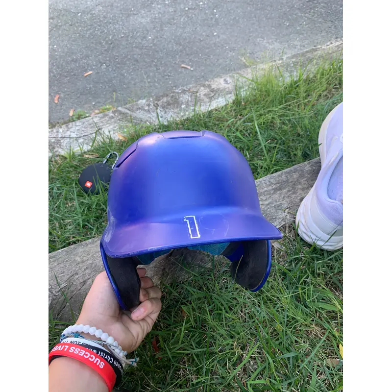 Used One Size Fits All Easton Batting Helmet