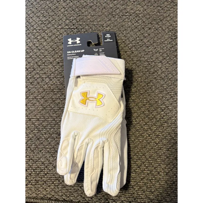Small Under Armour clean up Batting Gloves  (New)
