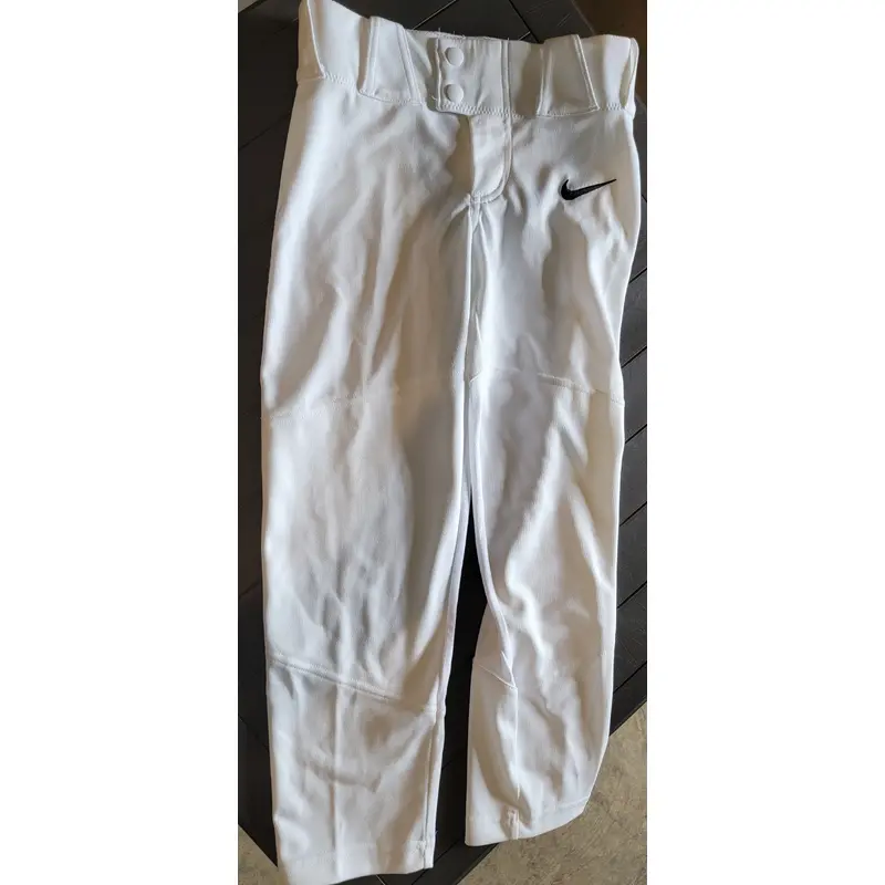 White Youth Boys New XS Nike Game Pants
