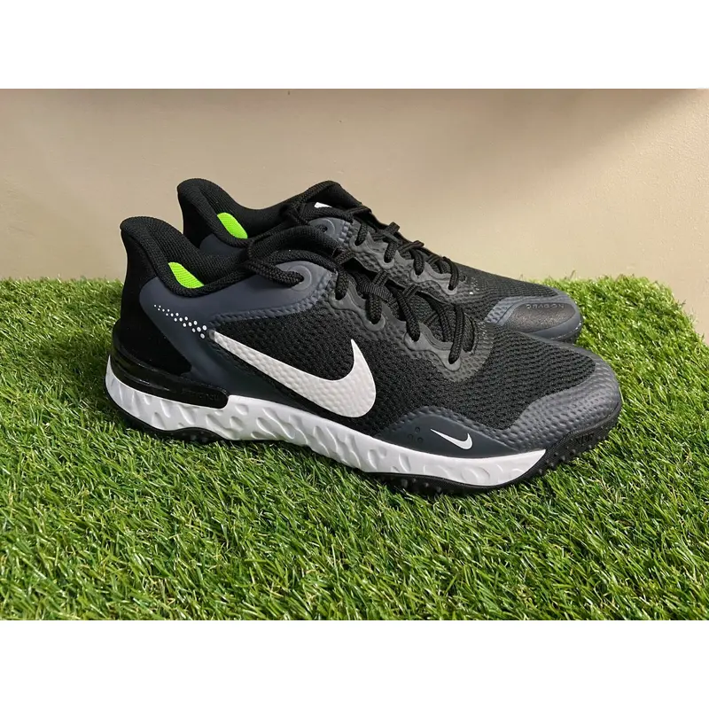 *SOLD* Nike Alpha Huarache Elite 3 Turf Baseball Shoes Grey Mens 10 CK0748-003 NEW