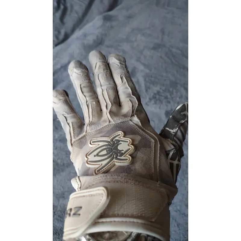 Spider Batting Gloves white size medium