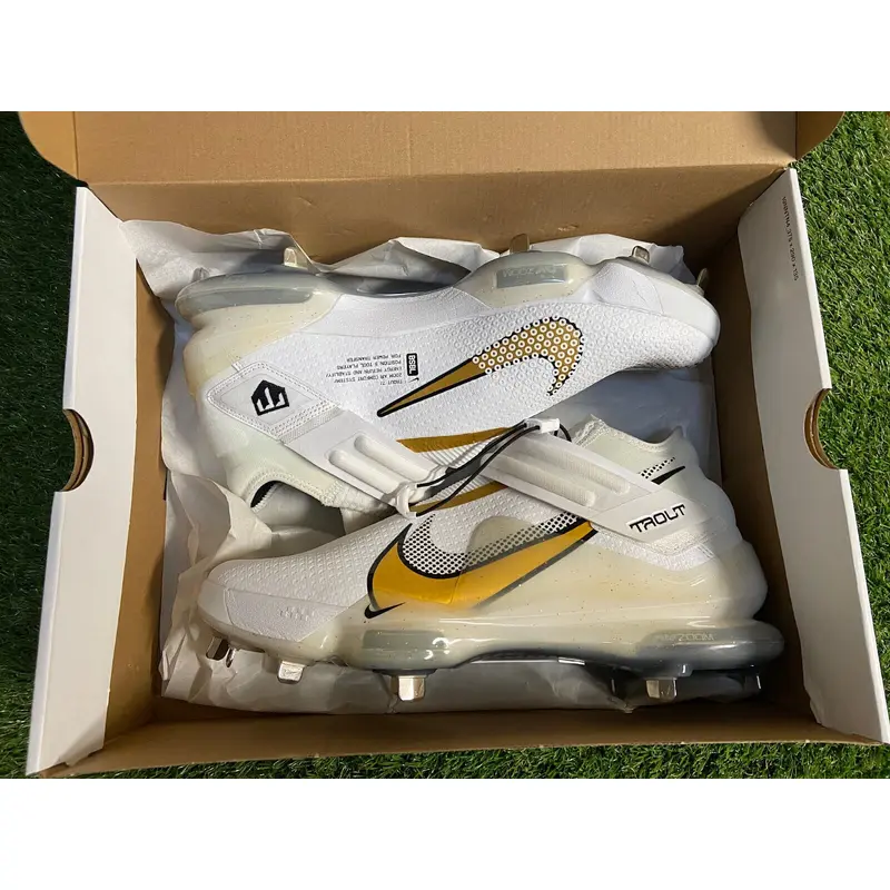 Mens Nike Air Force Zoom Mike Trout 7 Baseball Cleats CI3134-106 Size 10 NEW
