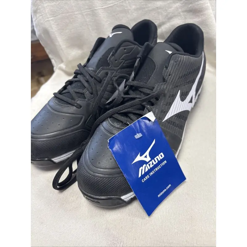 Brand New Mens Adult Size 14 Mizuno Metal 9 Spike Baseball Cleats