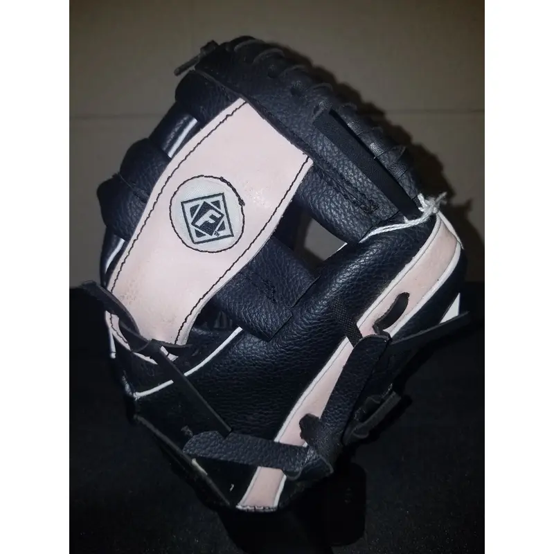 Used Franklin Pink and Black Baseball Glove 4809 9 1/2" Ready to Play RHT