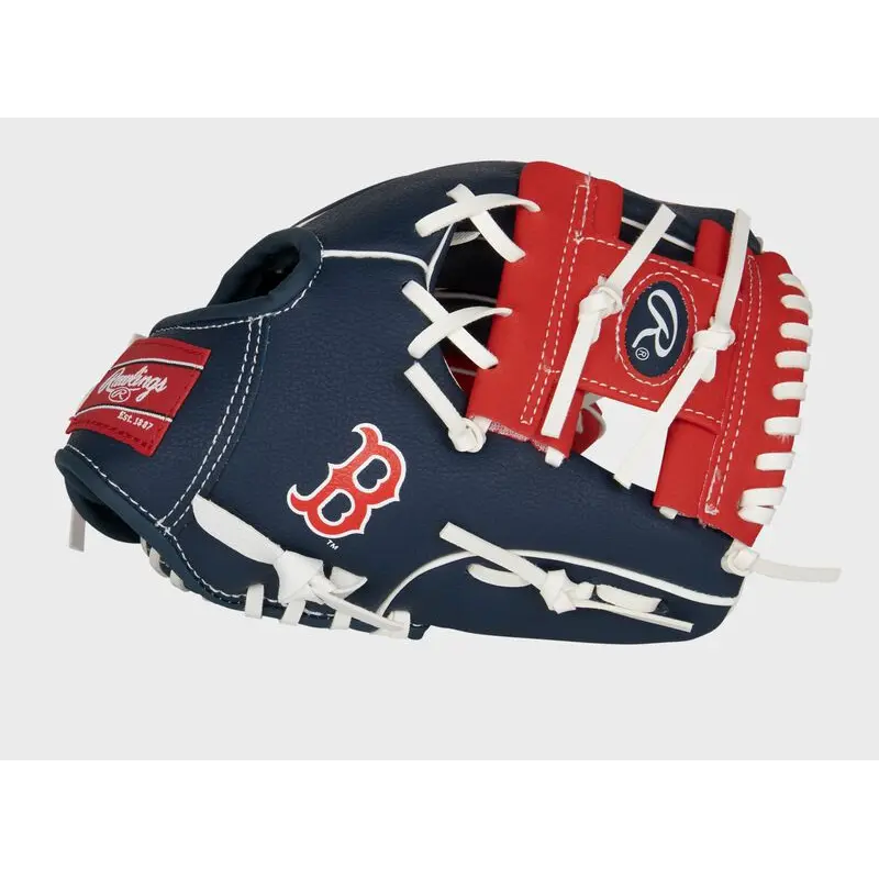 New Rawlings MLB Team Youth Baseball Glove 10" - Red Sox