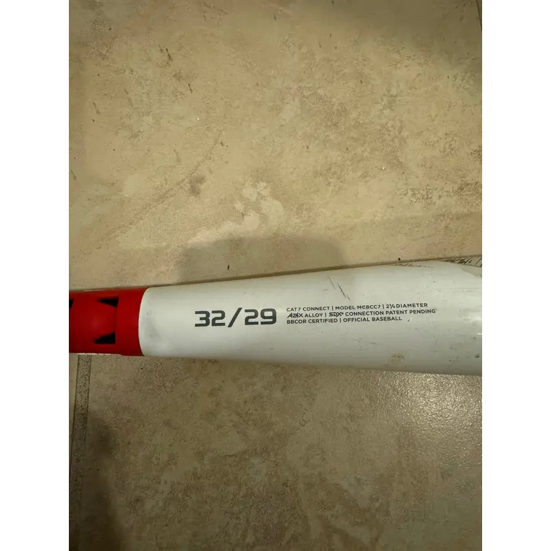 Used  Marucci BBCOR Certified Alloy 29 oz 32" CAT7 Bat