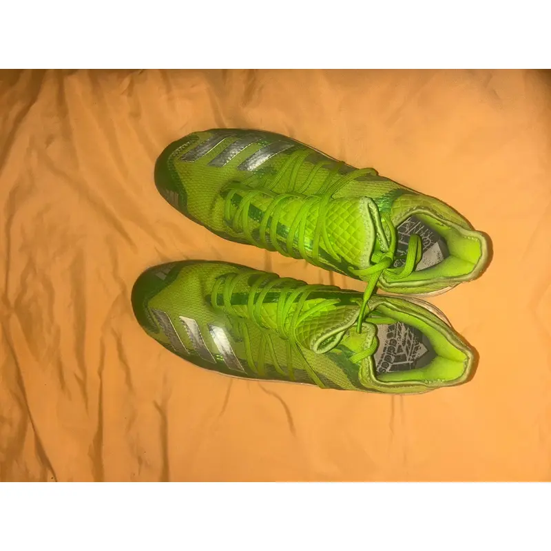 Green Used Men's Low Top Metal Adizero Afterburner 6