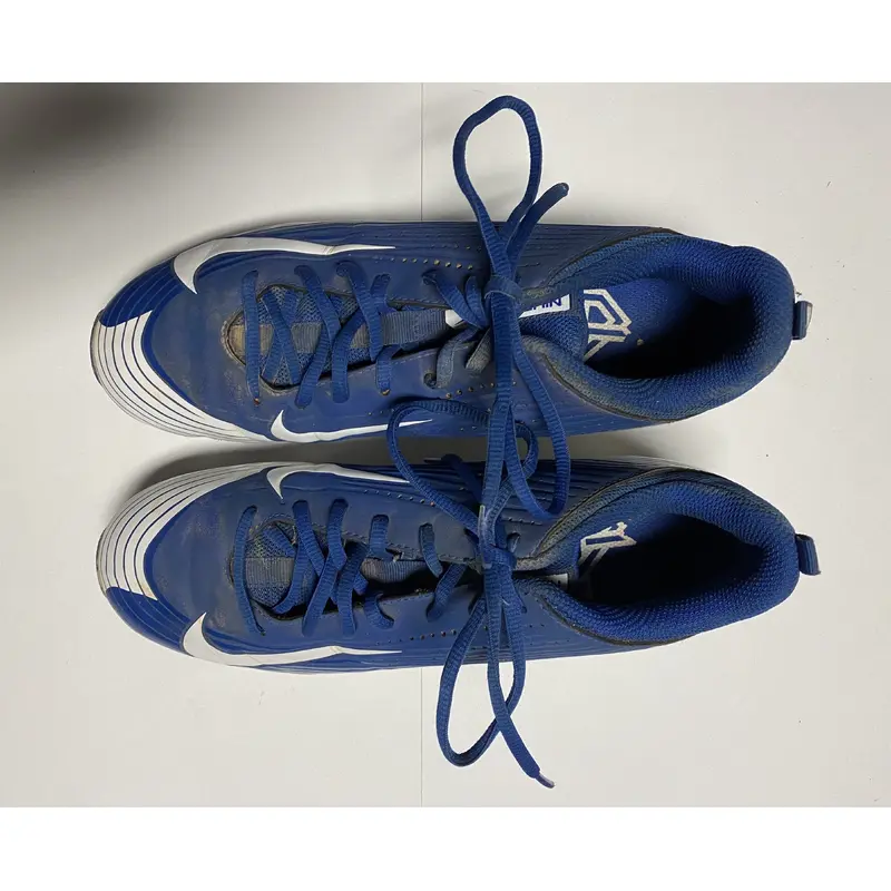 Blue Used Size 8.5 (Women's 9.5) Youth Men's Nike Low Top Molded Cleats
