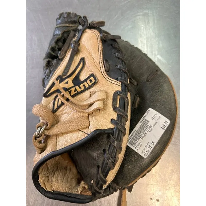 Used Mizuno POWER CLOSE BB/SB Catchers RH Throw Black 32" 11868-S000064658