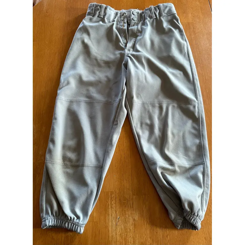 Franklin youth large grey baseball pants