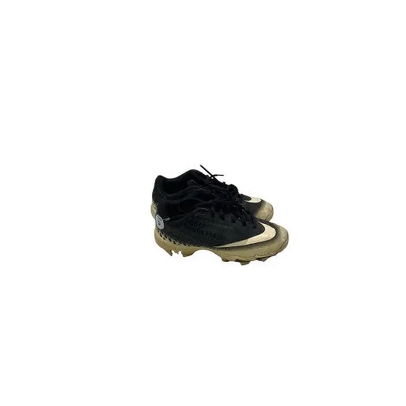 Used Nike VAPOR BB/SB Cleats Black Junior 02 11347-S000253678