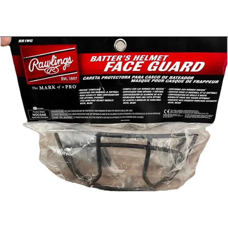 Rawlings Batters helmet face guard