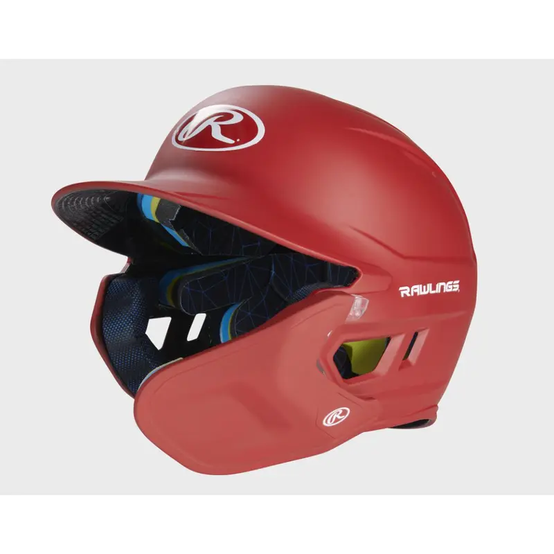 Rawlings Mach Adjust Junior Baseball Helmet Right-Handed Scarlet  New