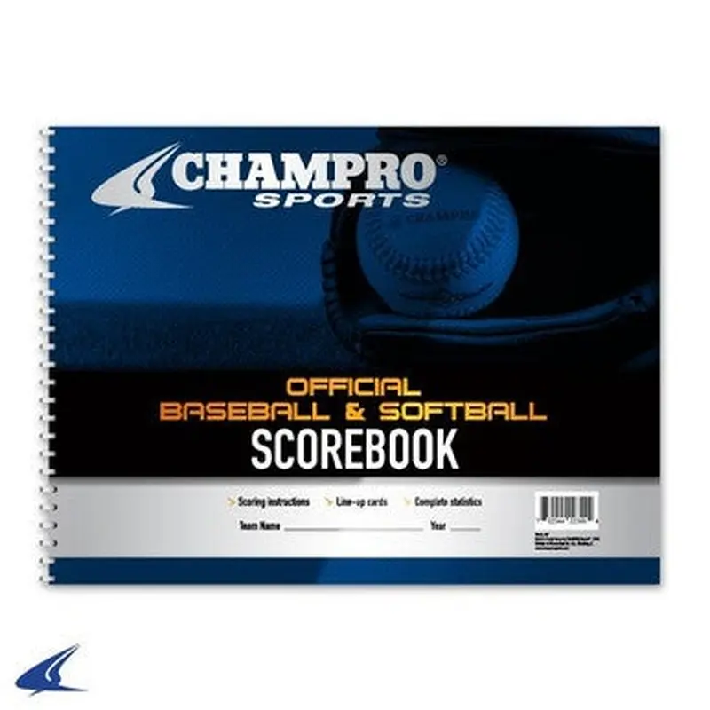 New CHAMPRO BASEBALL/SOFTBALL SCOREBOOK #A02 11347-CHPA07