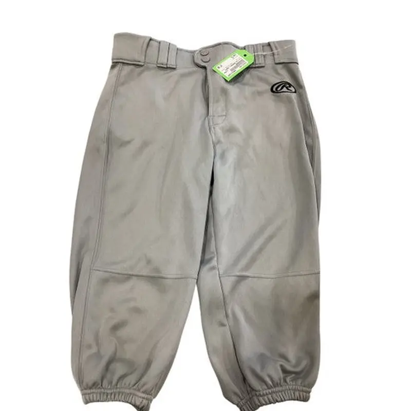 Used Rawlings BASEBALL PANTS BB/SB Pant Boys Grey XL 11884-S000051399
