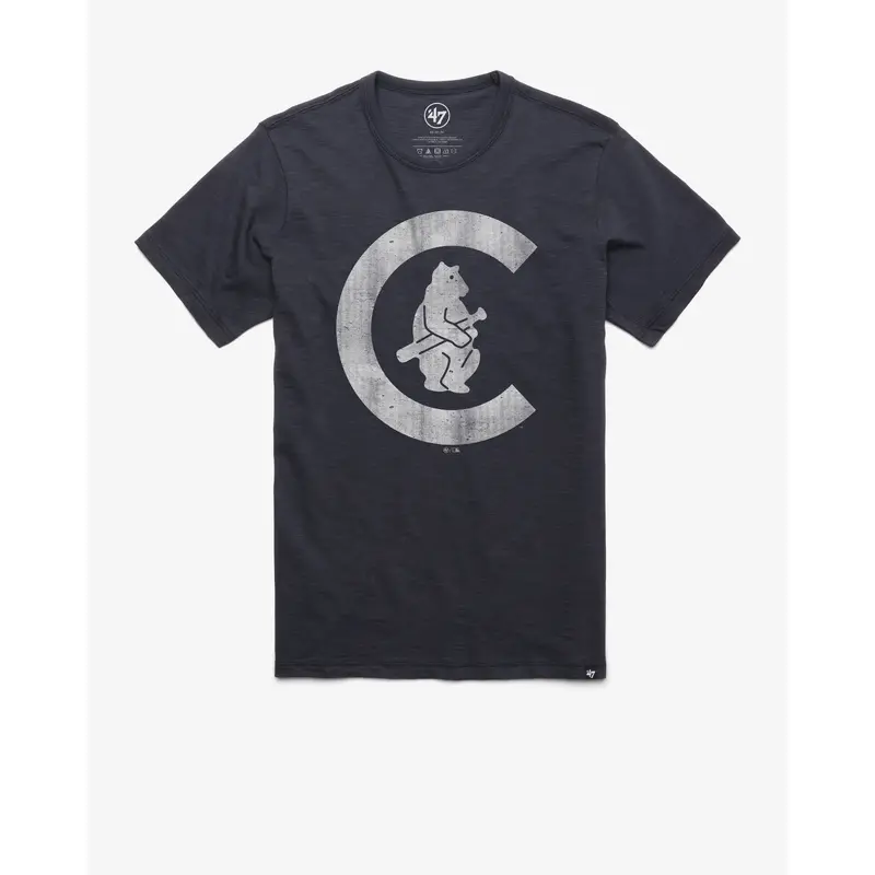 CHICAGO CUBS COOPERSTOWN GRIT VINTAGE '47 SCRUM TEE