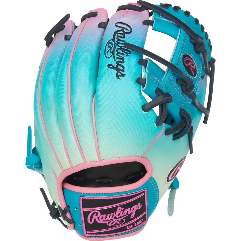 Rawlings Heart of the Hide Fun Burst 11.5" Baseball Fielding Glove - PROR204-2TESS