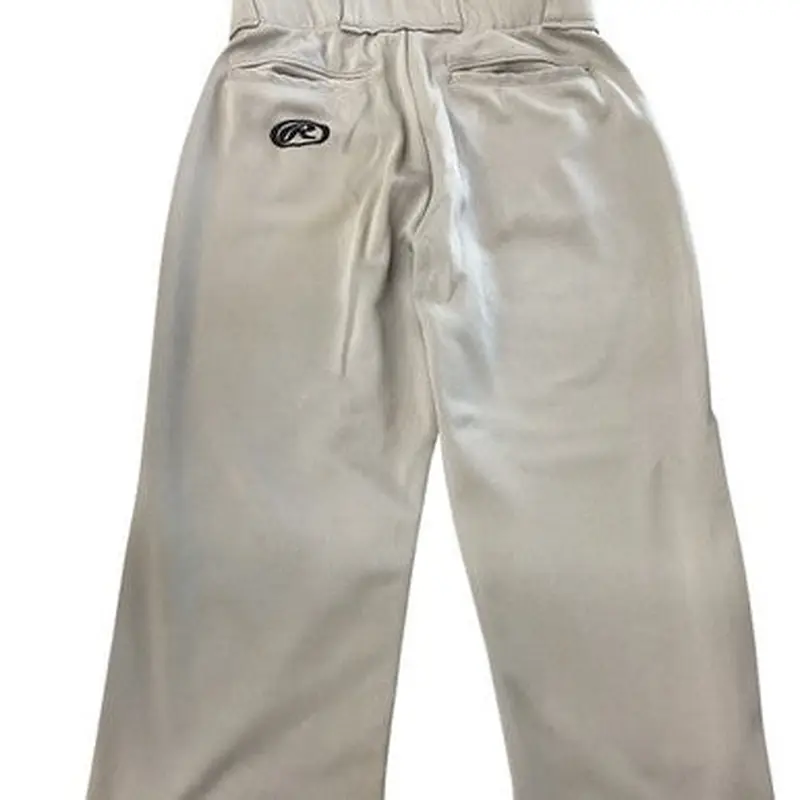Used Rawlings RAWLINGS BASEBALL PANTS BB/SB Pant Mens Grey LG 11760-S000078773