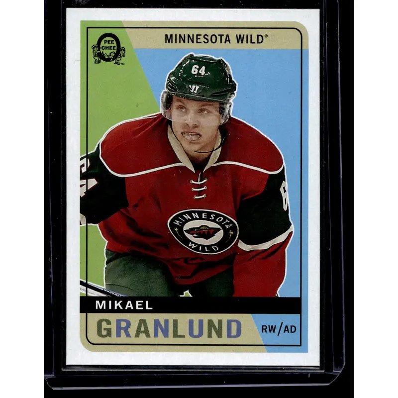 2017-18 O-Pee-Chee - Retro Blank Backs - Mikael Granlund #144