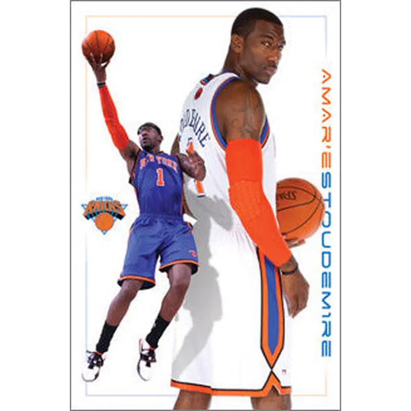 Amar'e Stoudemire "New York 1" New York Knicks NBA Basketball Poster - Costacos 2010