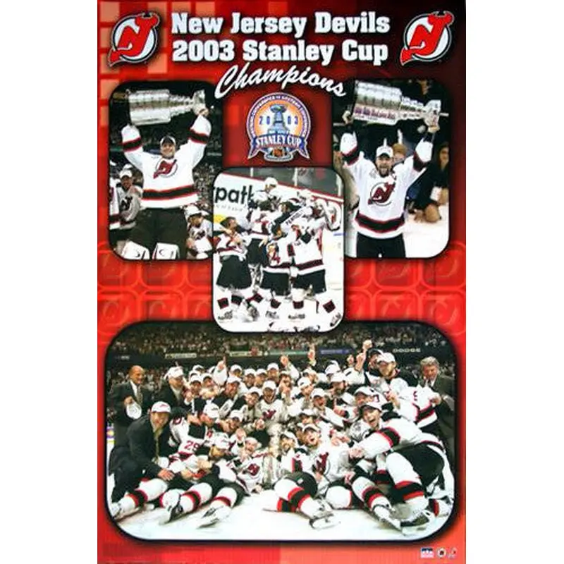New Jersey Devils "Celebration 2003" Stanley Cup Commemorative Poster - Starline Inc.