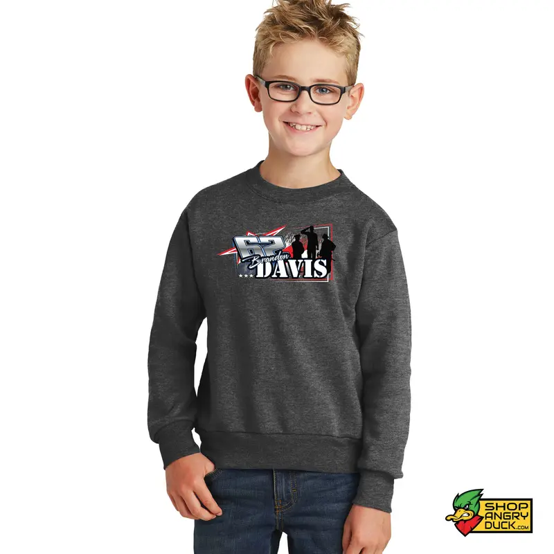 Brandon Davis Youth Crewneck Sweatshirt