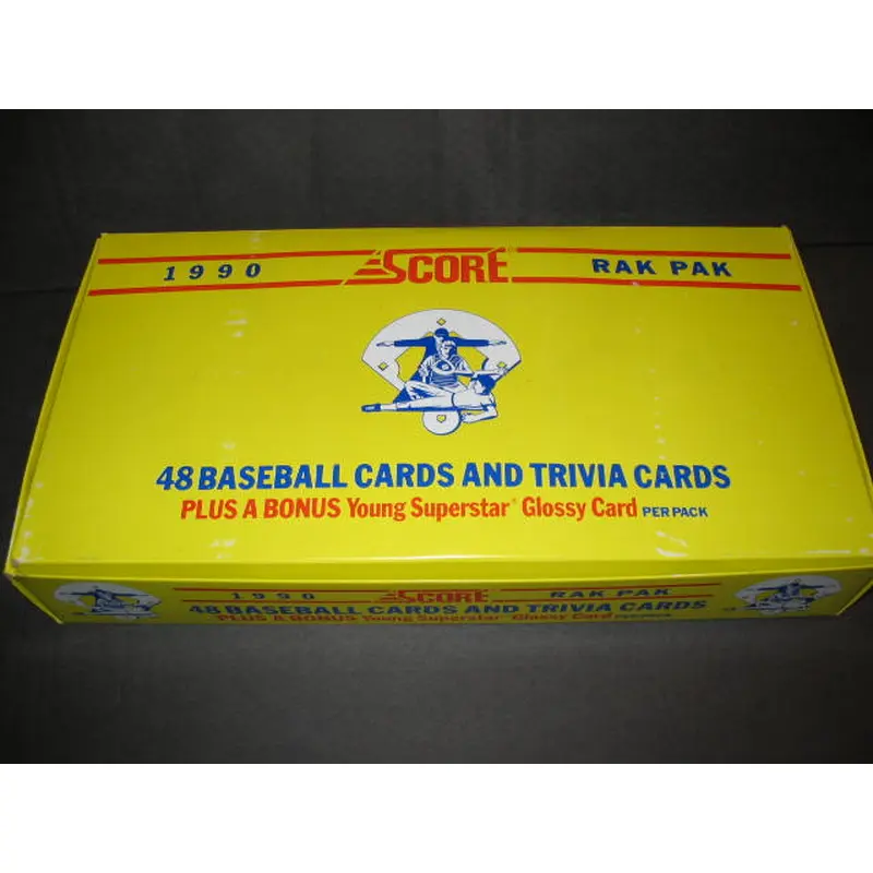 1990 Score Baseball Rack Box