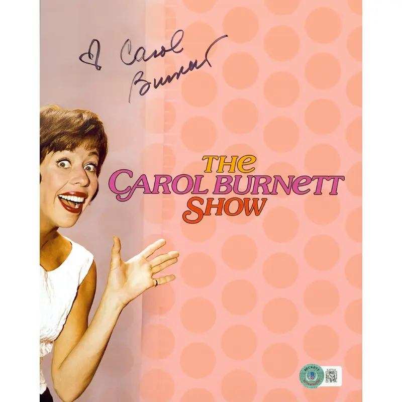 Carol Burnett Authentic Signed 8x10 Photo Autographed BAS #BJ67544