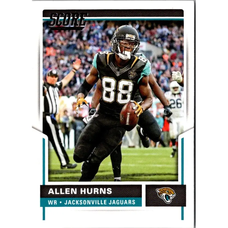 2017 Score Scorecard Allen Hurns #55