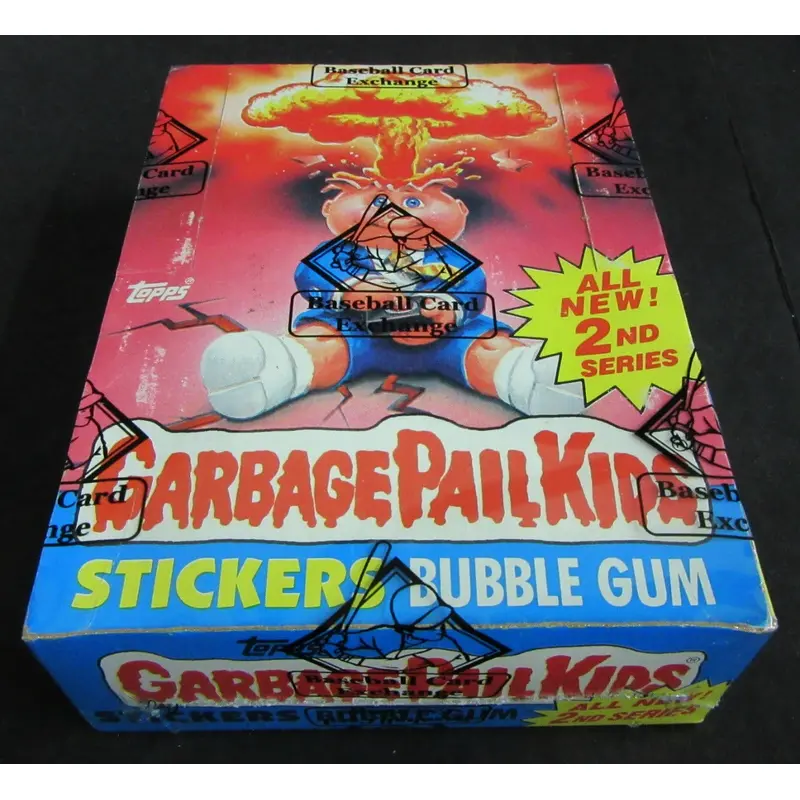 1985 Topps Garbage Pail Kids Series 2 Unopened Wax Box (w/ price) (BBCE)