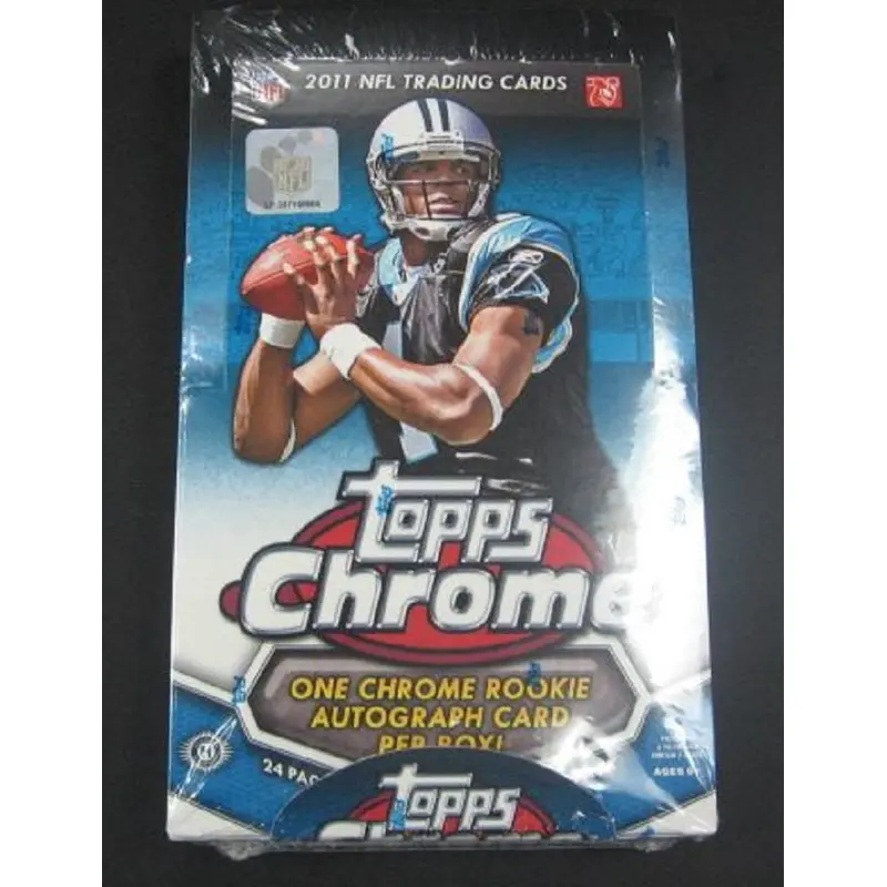 2011 Topps Chrome Football Box (Hobby)