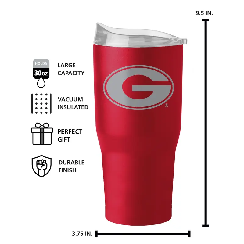 Georgia 30oz Flipside Powder Coat Tumbler