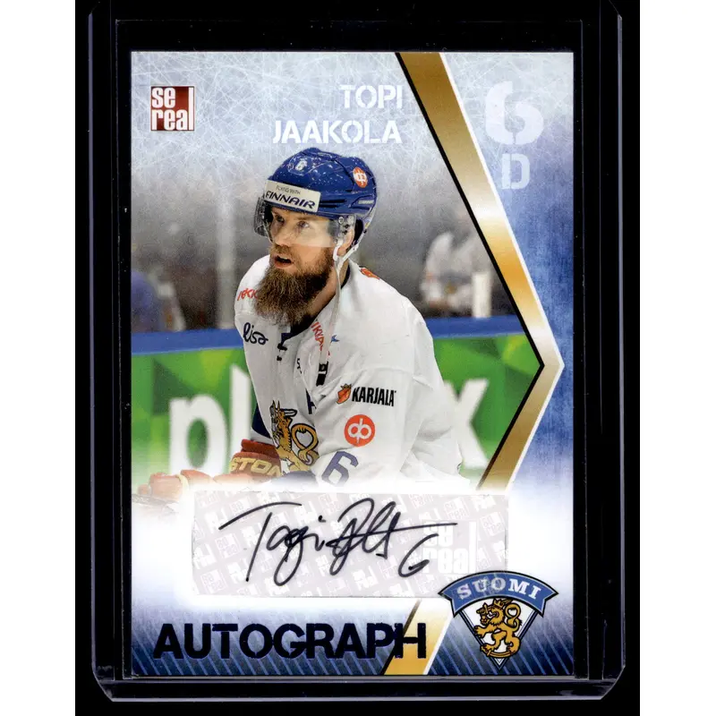 2016 Sereal Team Finland Autograph - Topi Jaakola #FIN-AUT-005 /50