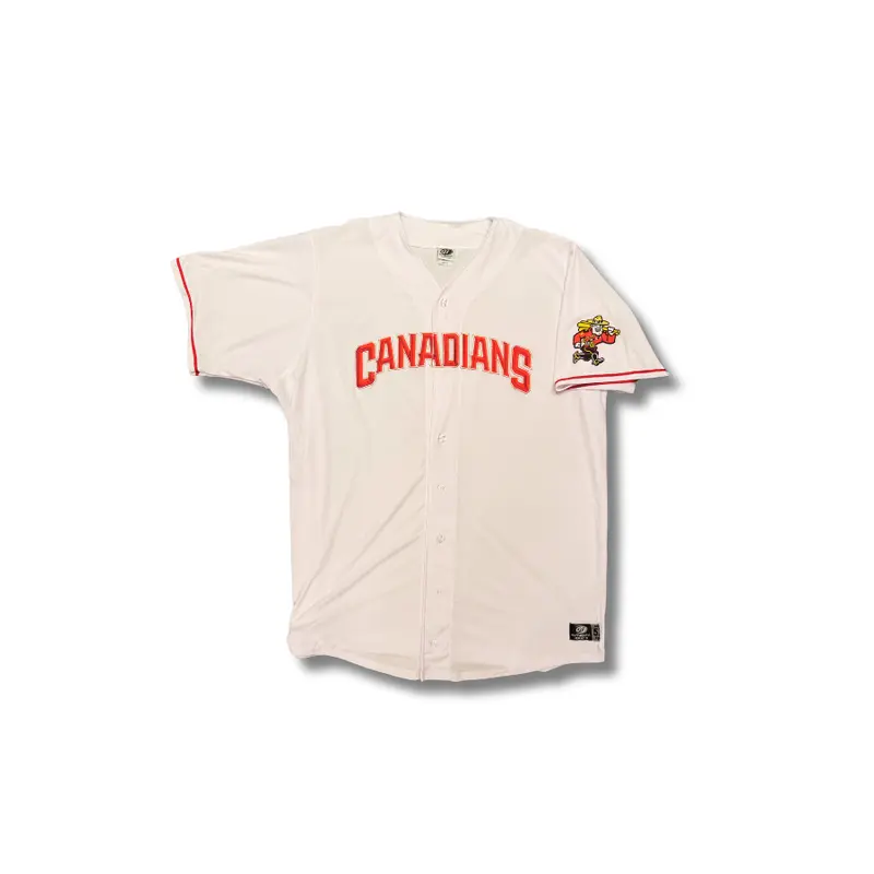 Canadians Home White Authentic-Style Jersey