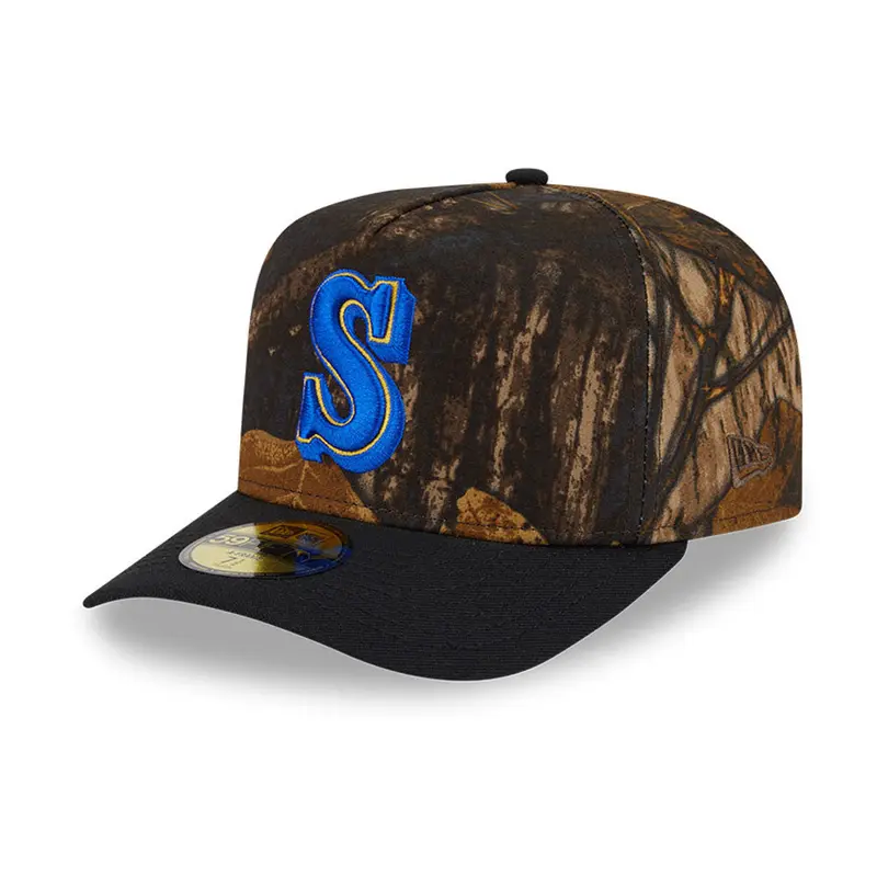 New Era - 59FIFTY Fitted A-Frame Cap - Seattle Mariners - RIPSTOP CAMO