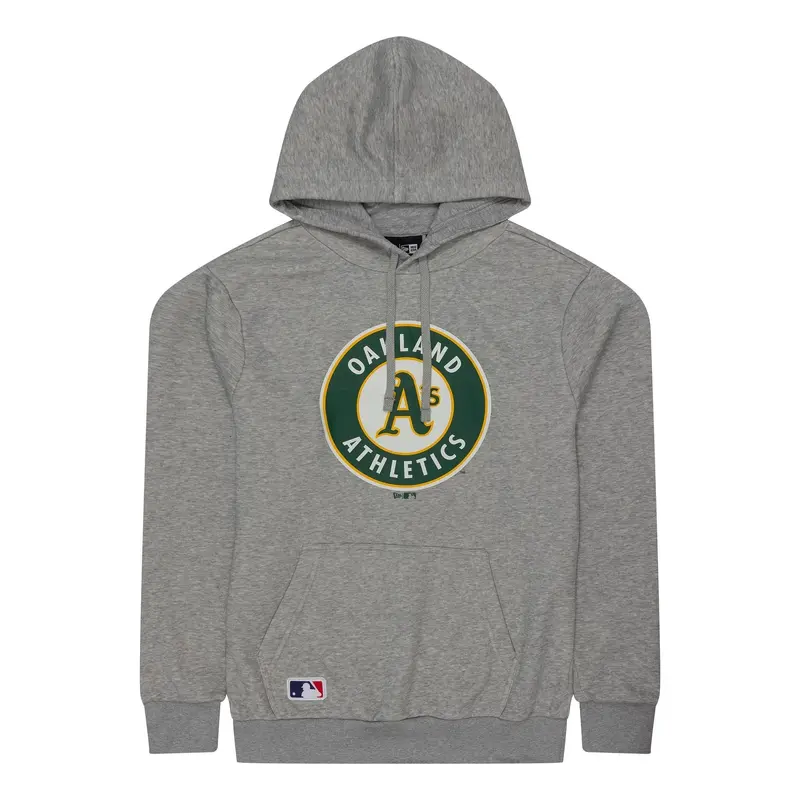 Oakland Athletics MLB Regular Grey Pullover Hoodie