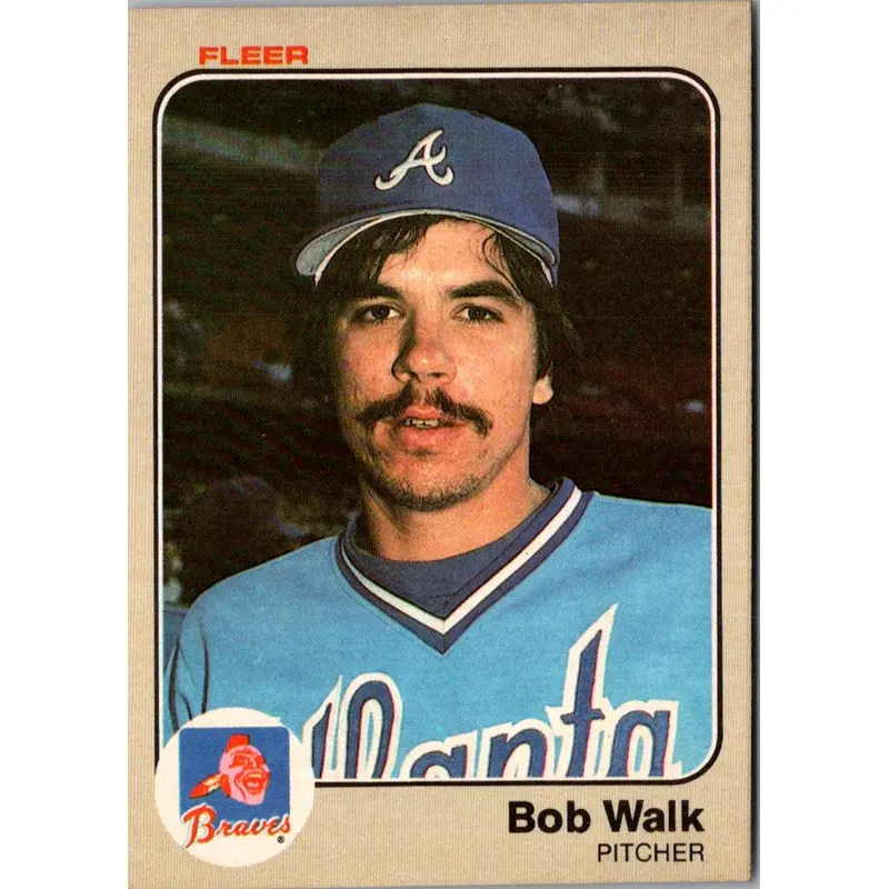 1983 Fleer Bob Walk #149