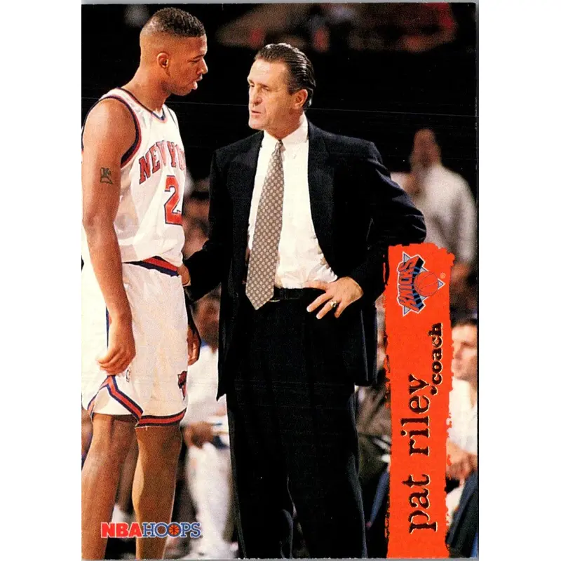 1995 Hoops Pat Riley #186