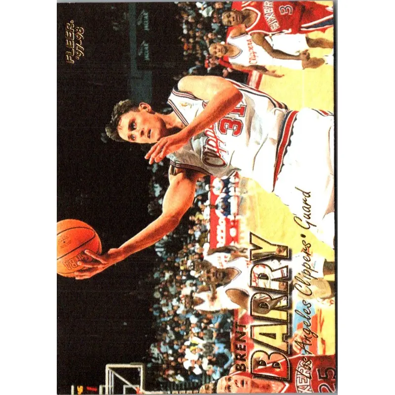 1997 Fleer Brent Barry #153
