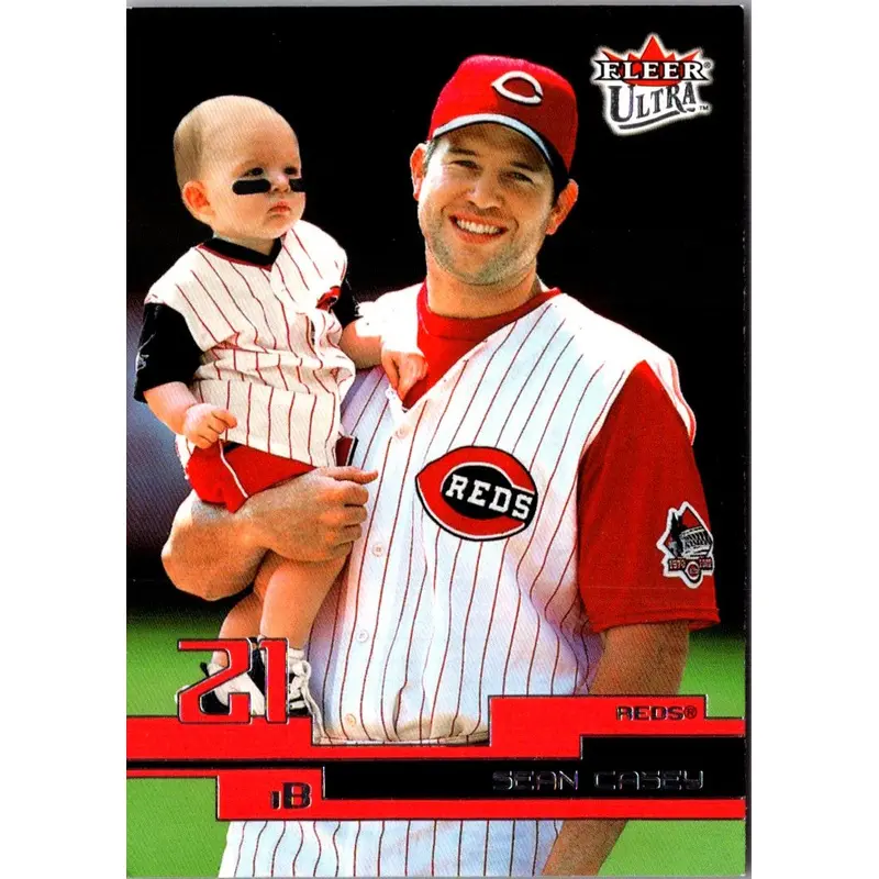 2002 SPx Sean Casey #86