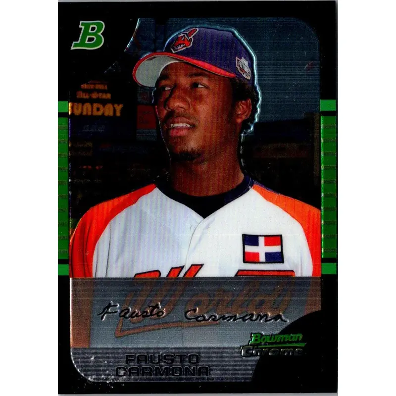 2005 MultiAd Akron Aeros Fausto Carmona #3