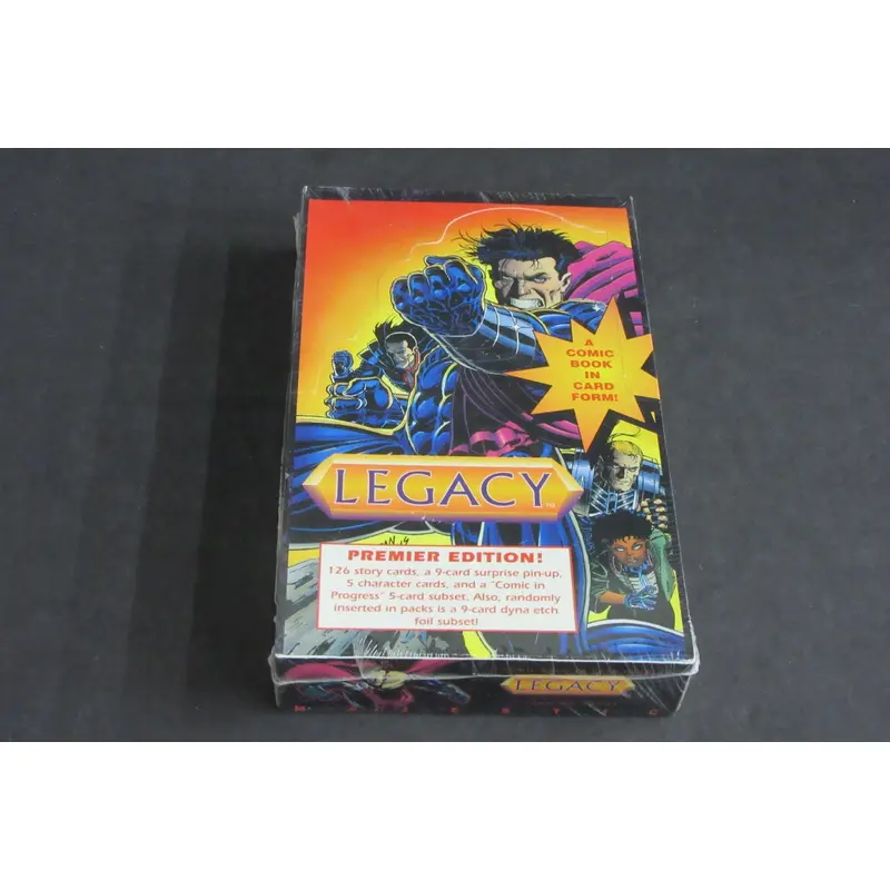 1993 Majestic Legacy Comic Book Trading Cards Box