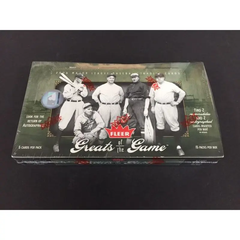 2006 Fleer Greats Of The Game Baseball Box (Hobby)