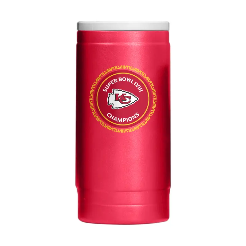 Kansas City Chiefs 12oz SB 58 Champions Powder Coat Coolie