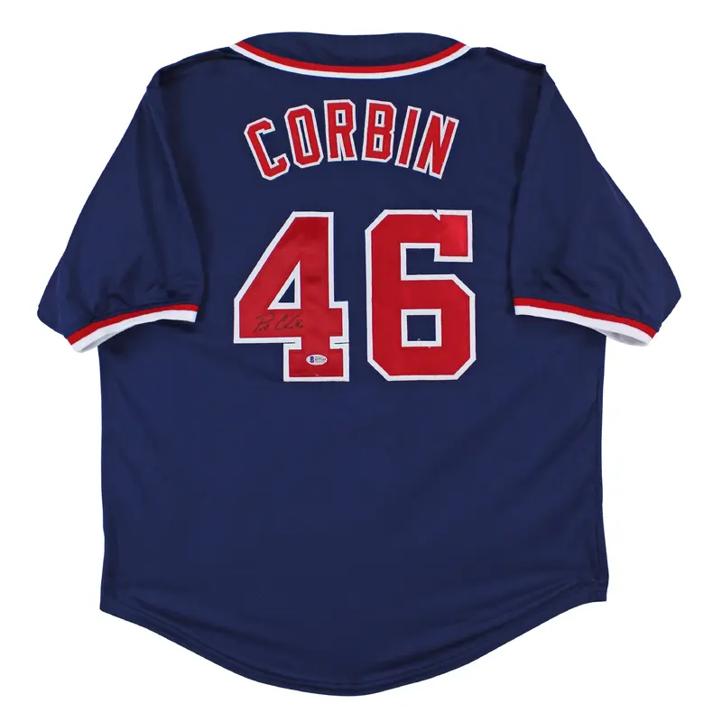 Patrick Corbin Authentic Signed Pro Style Jersey Autographed BAS