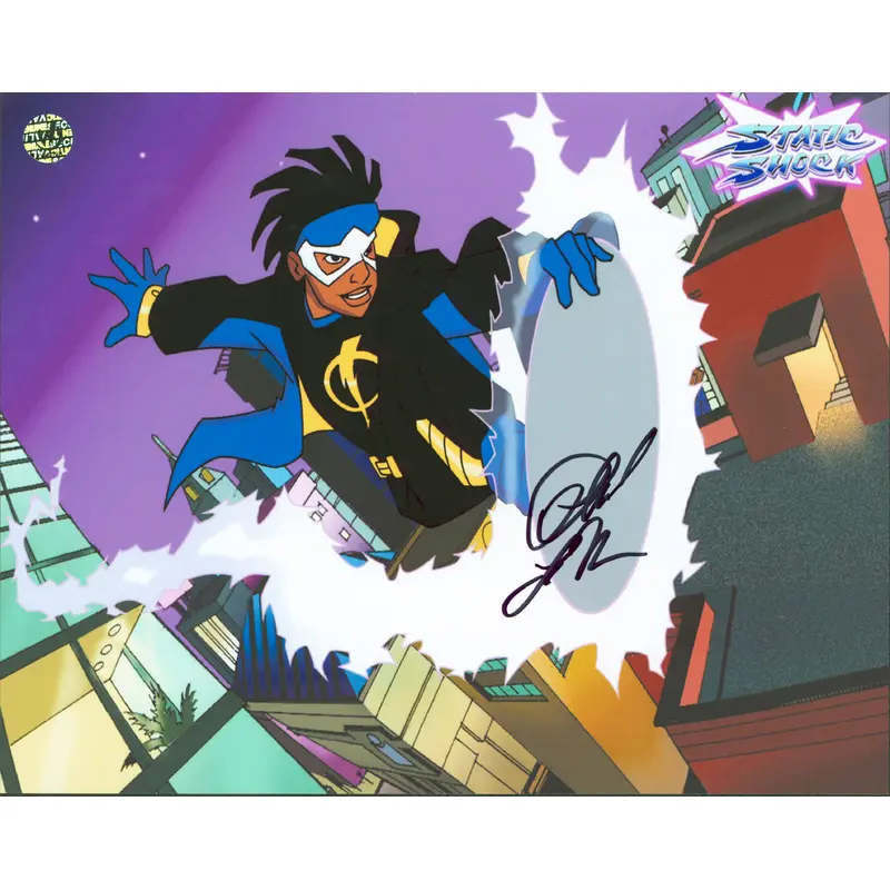 Phil LaMarr Static Shock Authentic Signed 8x10 Photo Autographed Wizard World 1