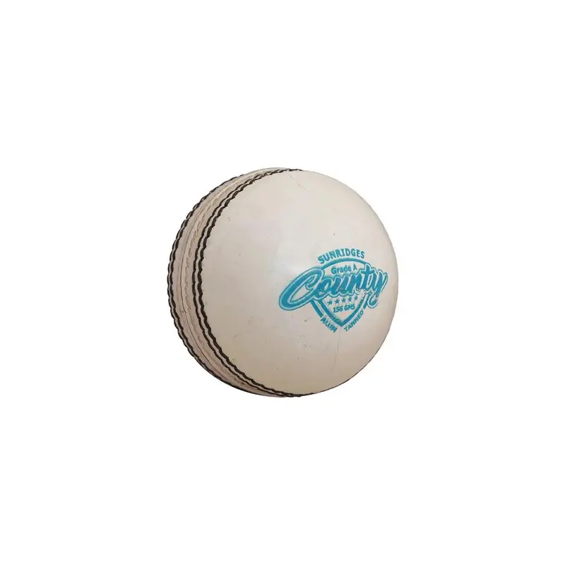 SS Ball County White Cricket Ball | KIBI Sports