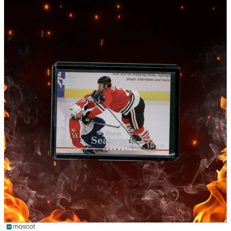 2007-08 Upper Deck Brent Seabrook UD Exlusives 094/100 #283